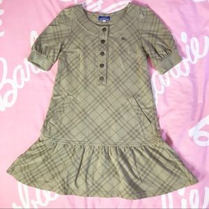 ◆BURBERRY BLUE LABEL◆ BROWN SWEAT DRESS